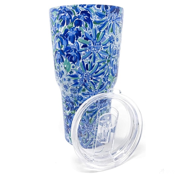 NEW LILLY PULITZER High Maintenance Insulated Tumbler 30 Ounce - Picture 2 of 5